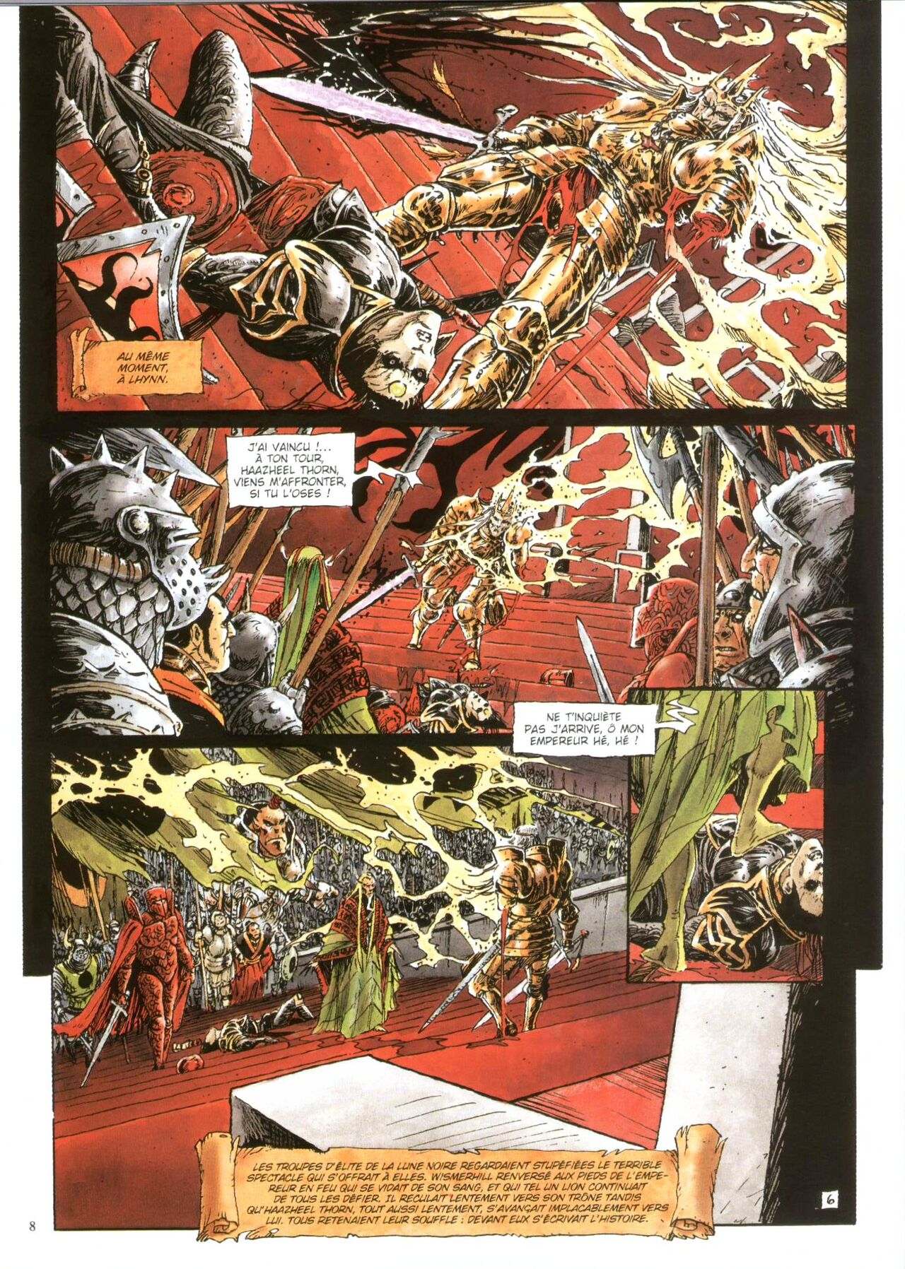 Chroniques De La Lune Noire - T11 - Ave Tenebrae page 8 full