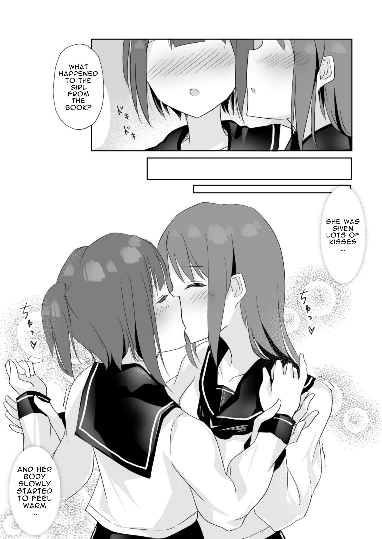 Senpai ni Yuri Ecchi Oshie Komare mashita... | Lesbian Sex Ed From My Senpai... page 9 full