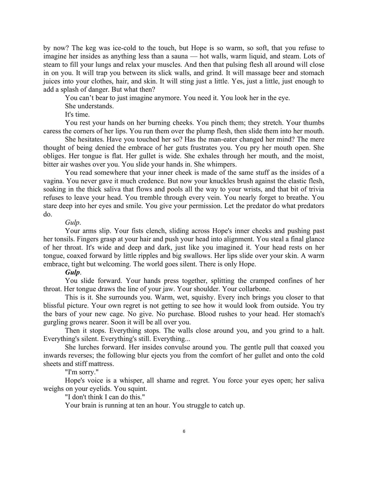 Monster Girl Vore page 6 full