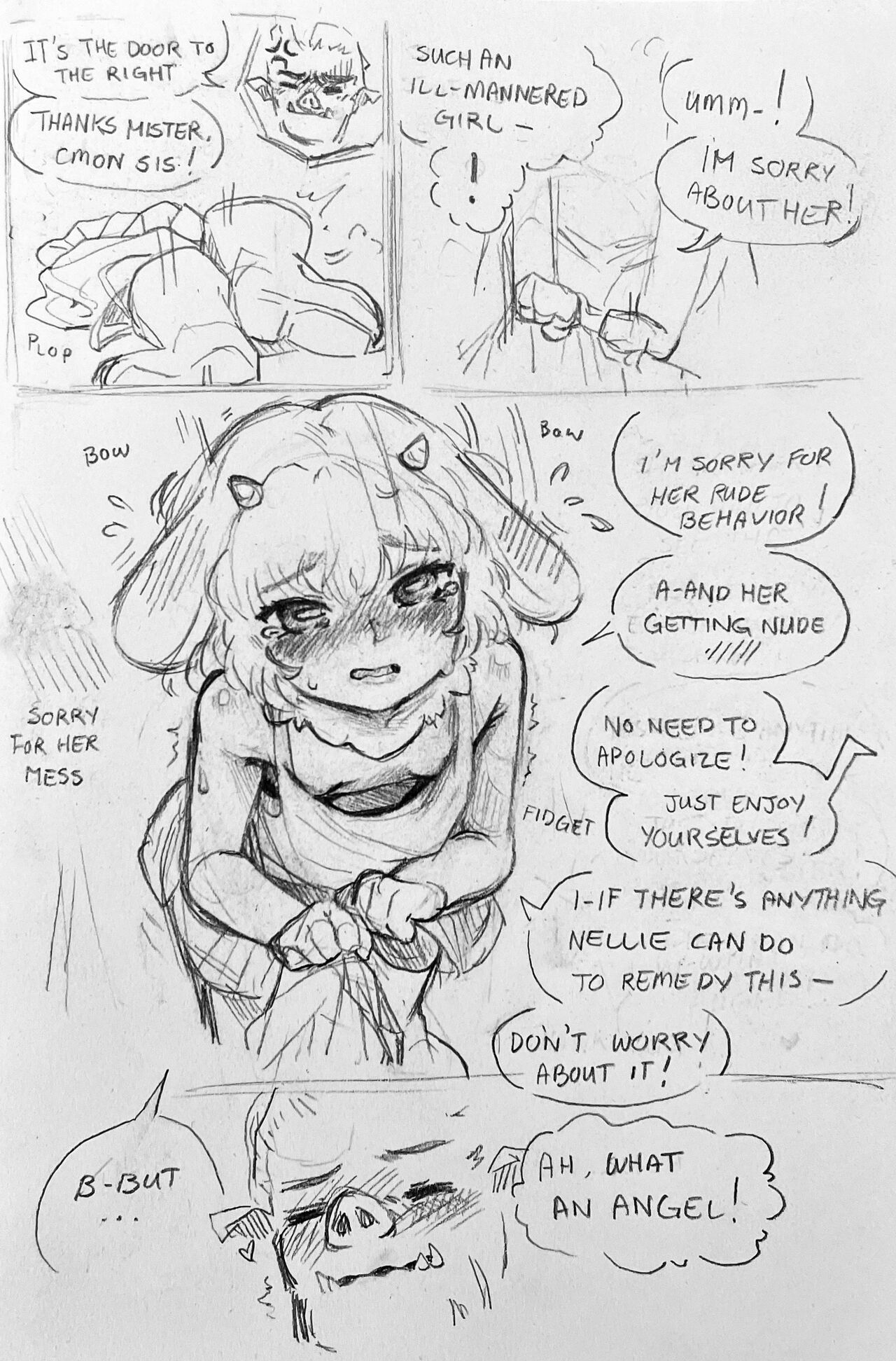 A boy's debt + Double service page 7 full