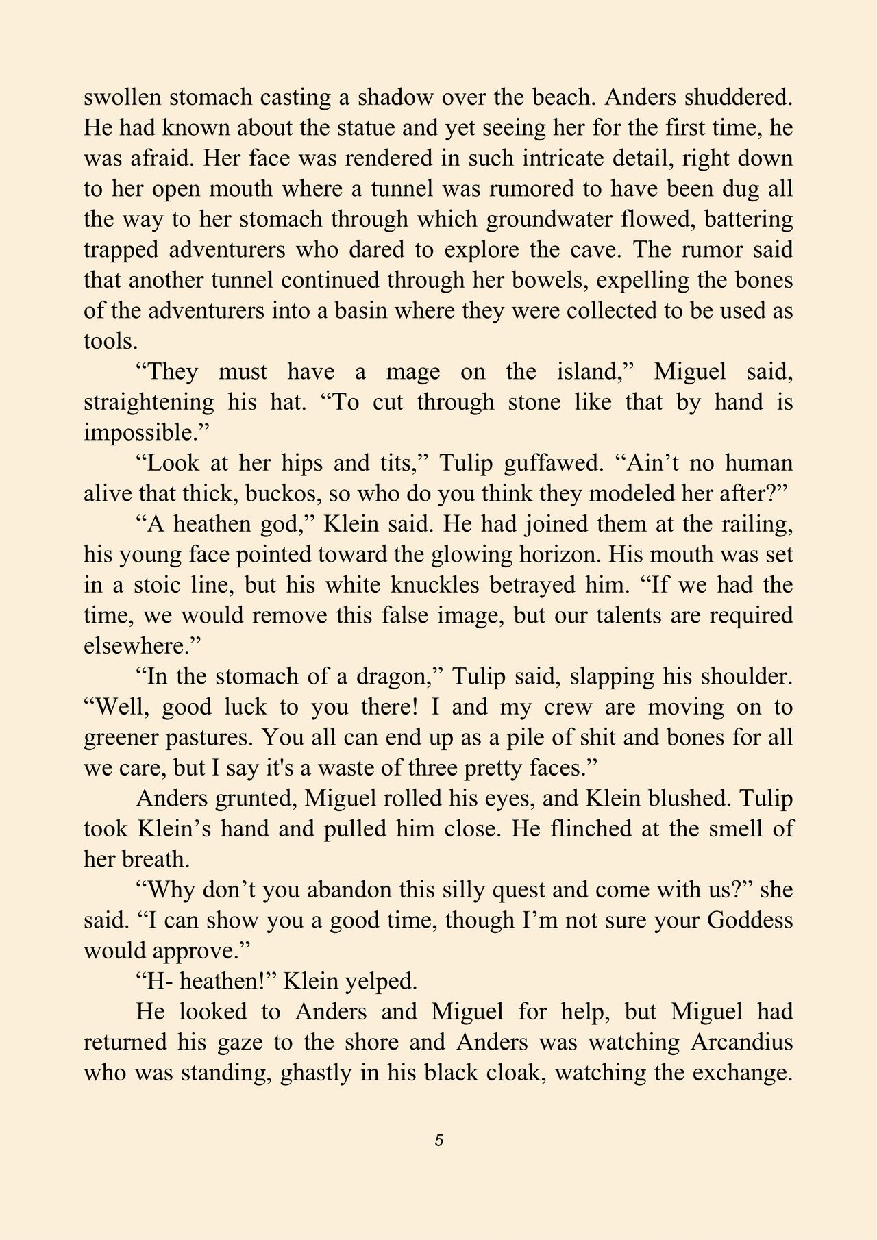 The Island's Gullet page 10 full