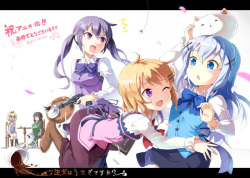 応援イラスト 3『Original: gochiusa.com』