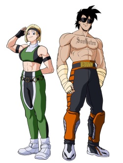 Marron Blade & Goten Cage