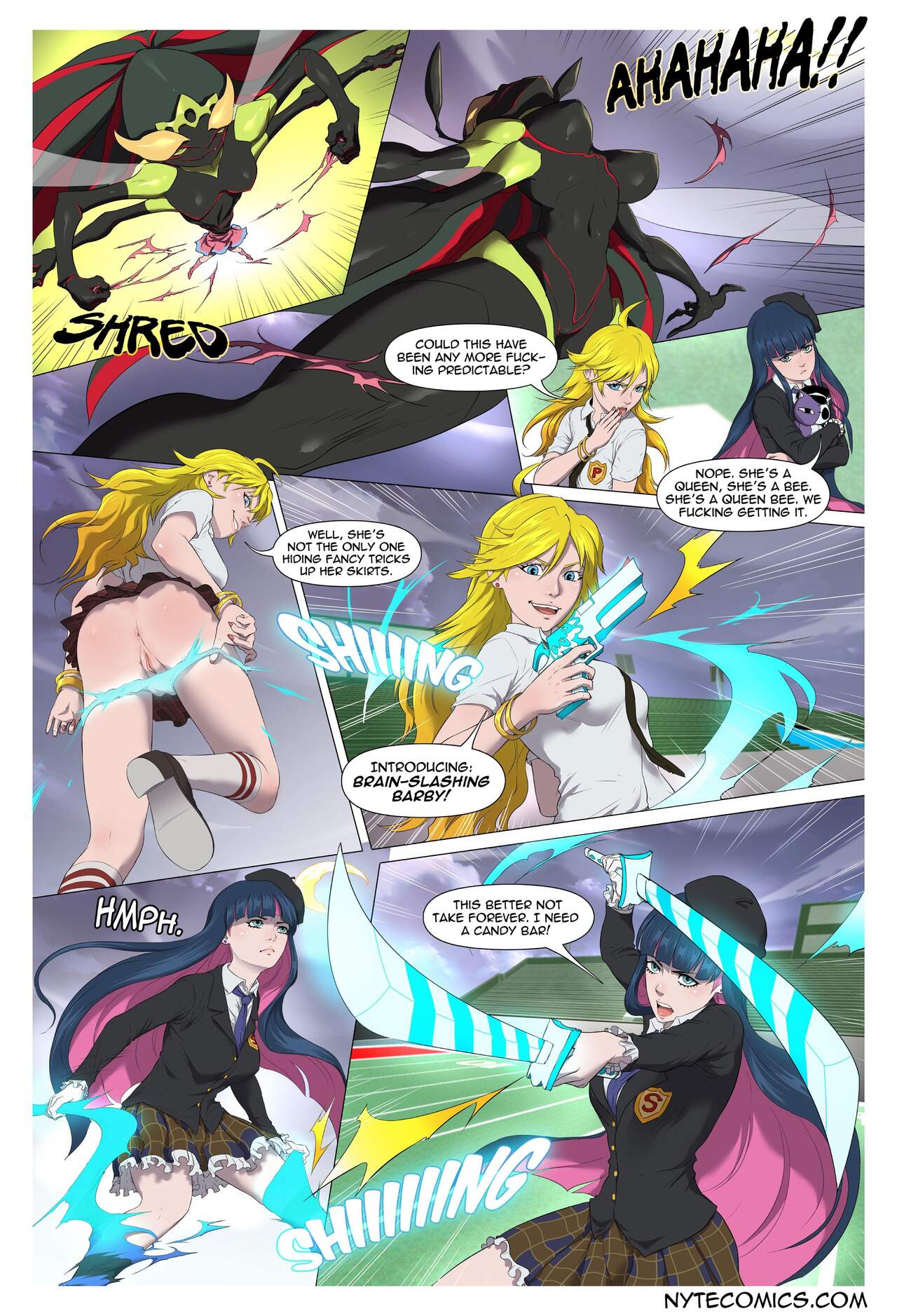 Panty & Stocking with Queen Bee's Royal Jelly page 4 full