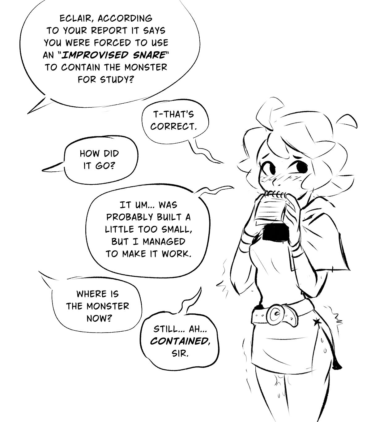 Gingerwood Institute: Eclair's Monster Research Adventures page 8 full