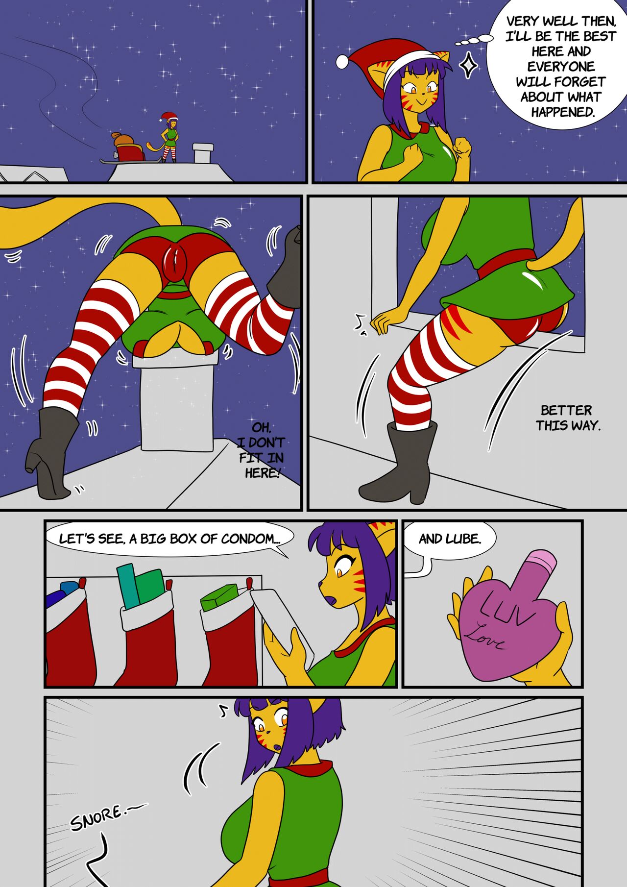 Santa's Naught Helper page 5 full