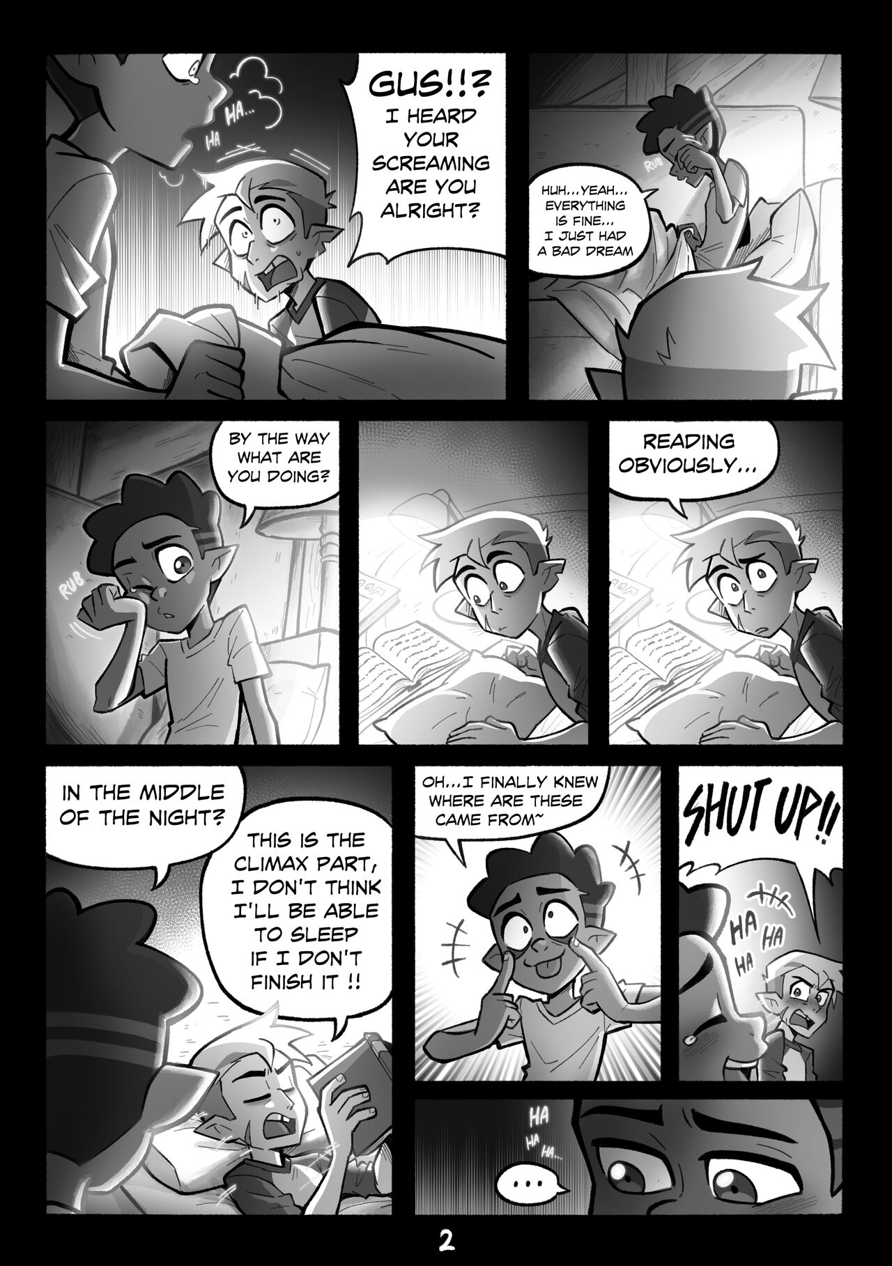 "Guster" Sleepover - The Owl House page 3 full