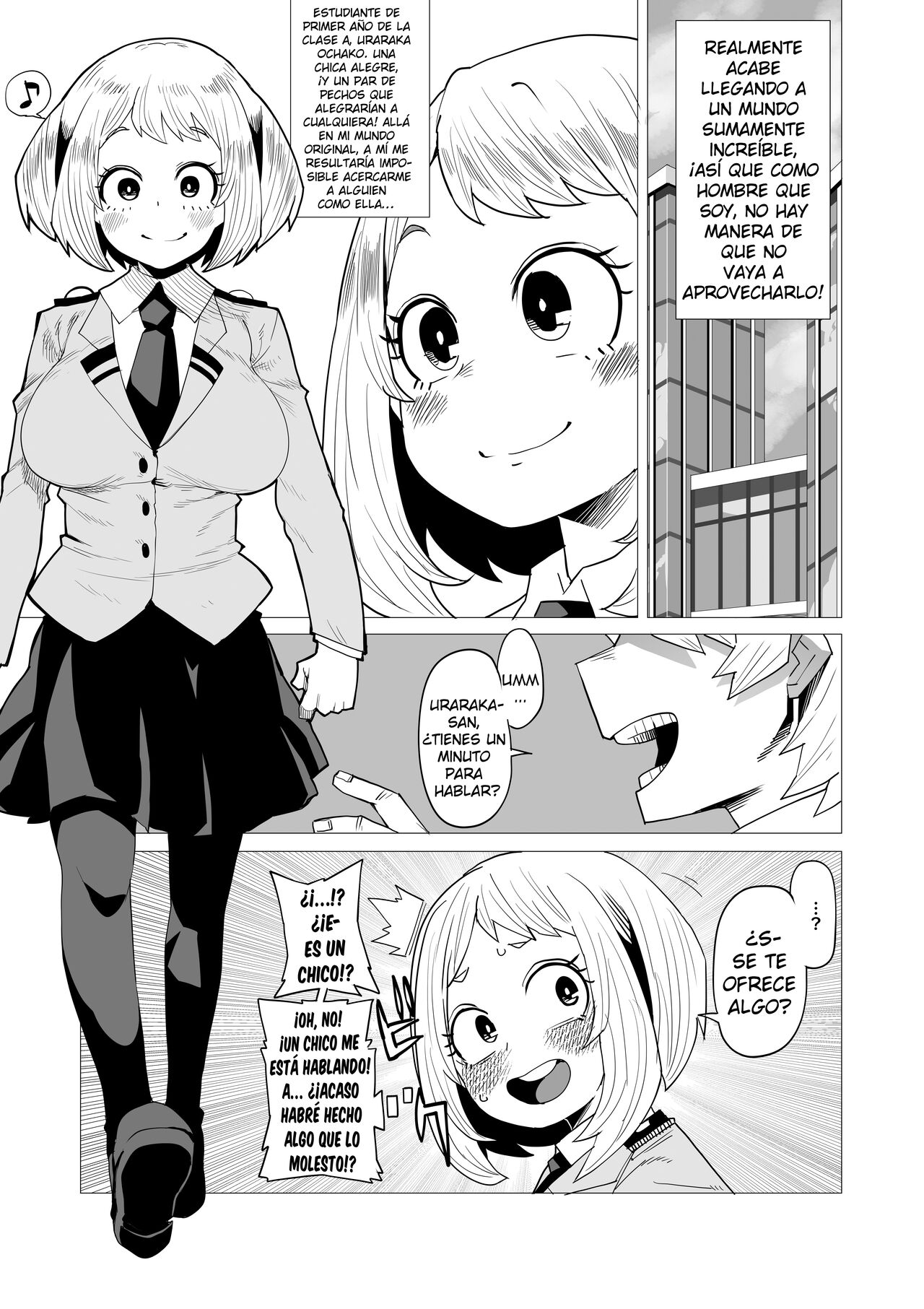 Teisou Gyakuten no Hero Academia | Academia de Héroes & una Moralidad Invertida 1 page 3 full