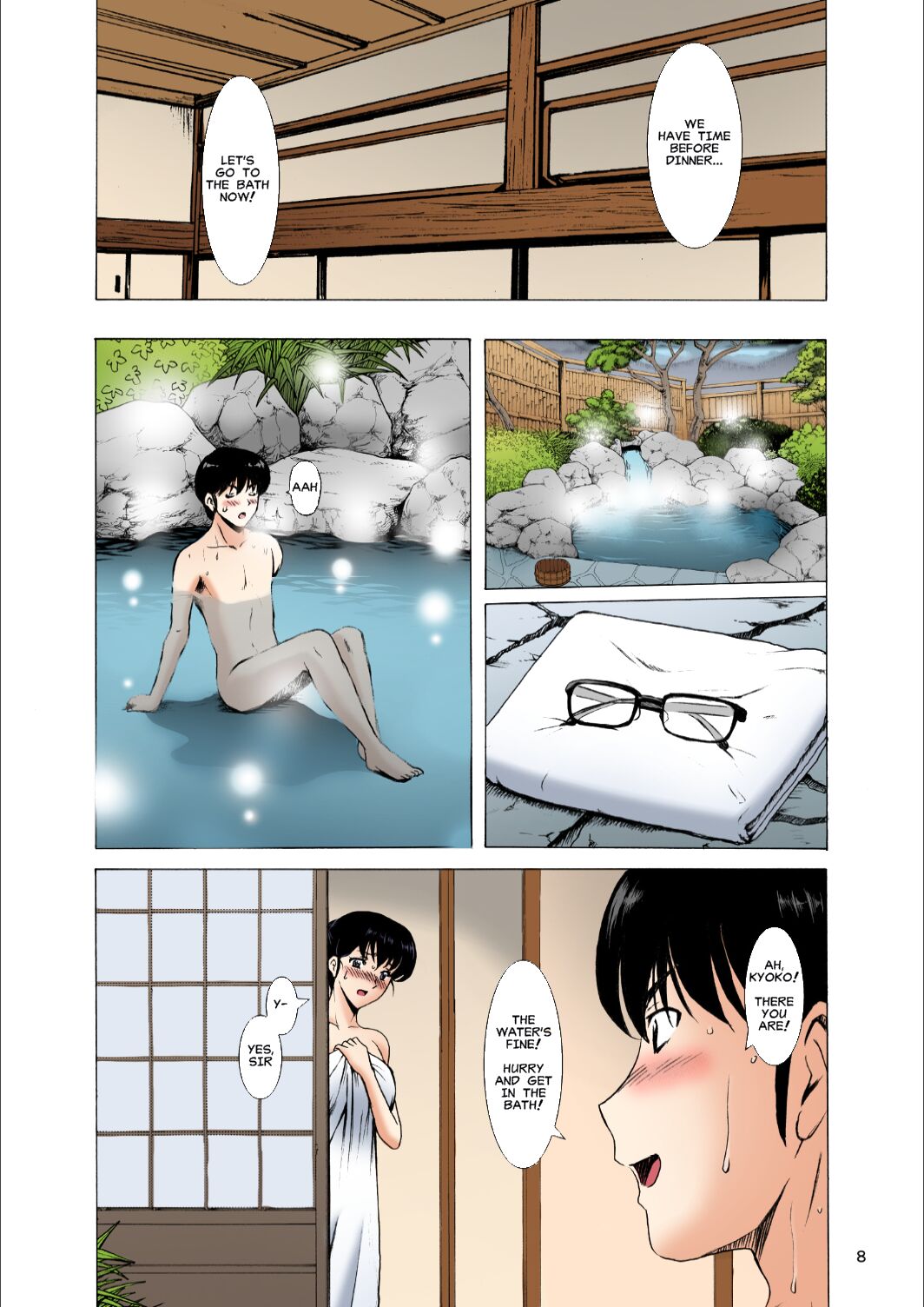 Hitozuma Kanrinin Kyoko 10 | The Perils of Married Manger Kyoko Part 10 page 8 full