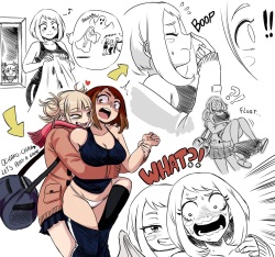 Ochako & Toga - Halloween