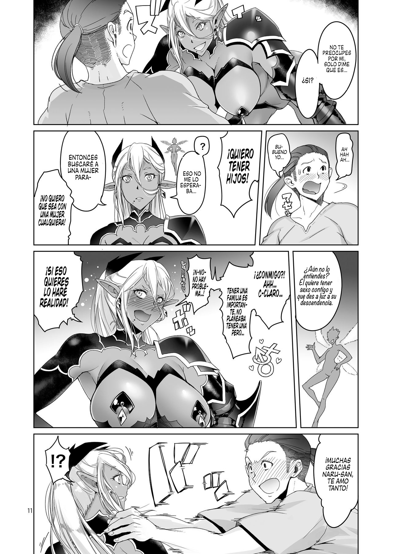 Dark Elf to Yorozu no Zenkou | Las Eternas Buenas Acciones de una Elfa Oscura page 11 full