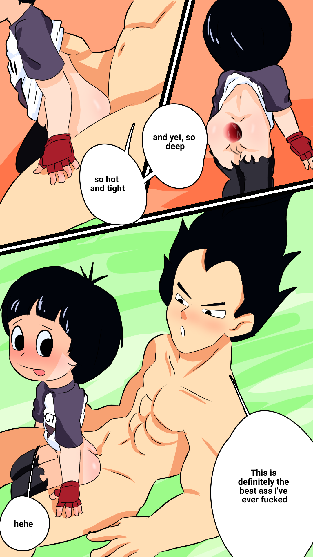 Pan in Saiyan Instinct page 12 full