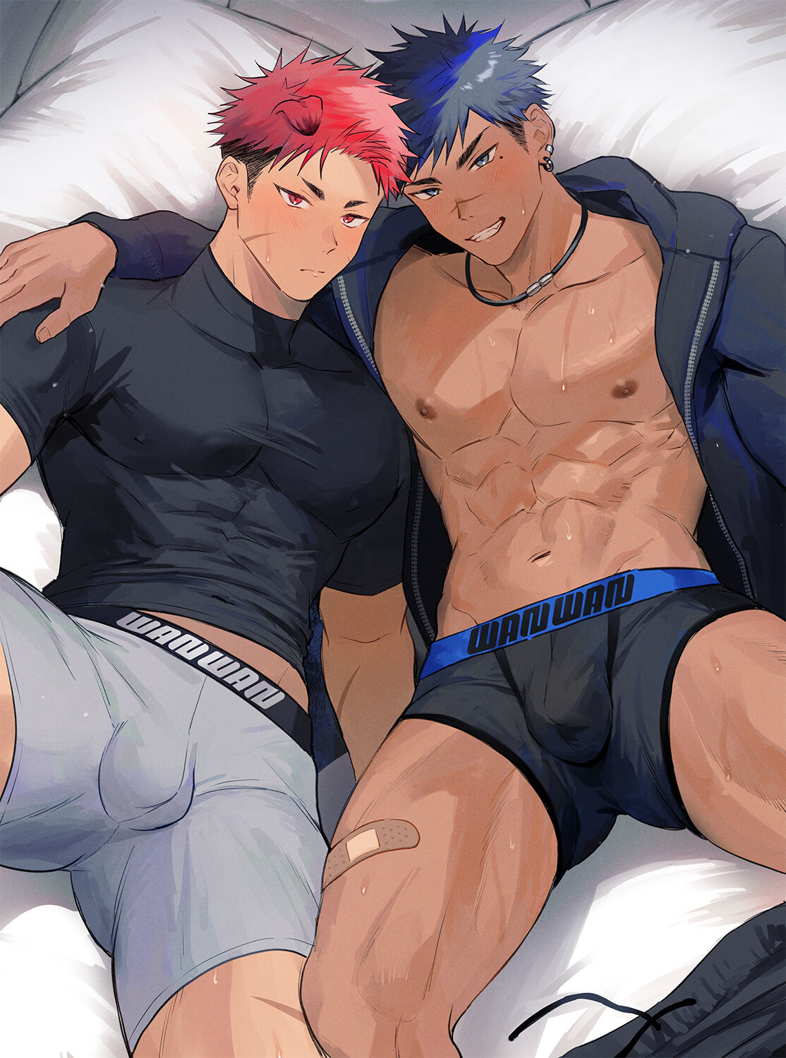 77 啓太とレオ + 78 筋トレしながら… page 1 full
