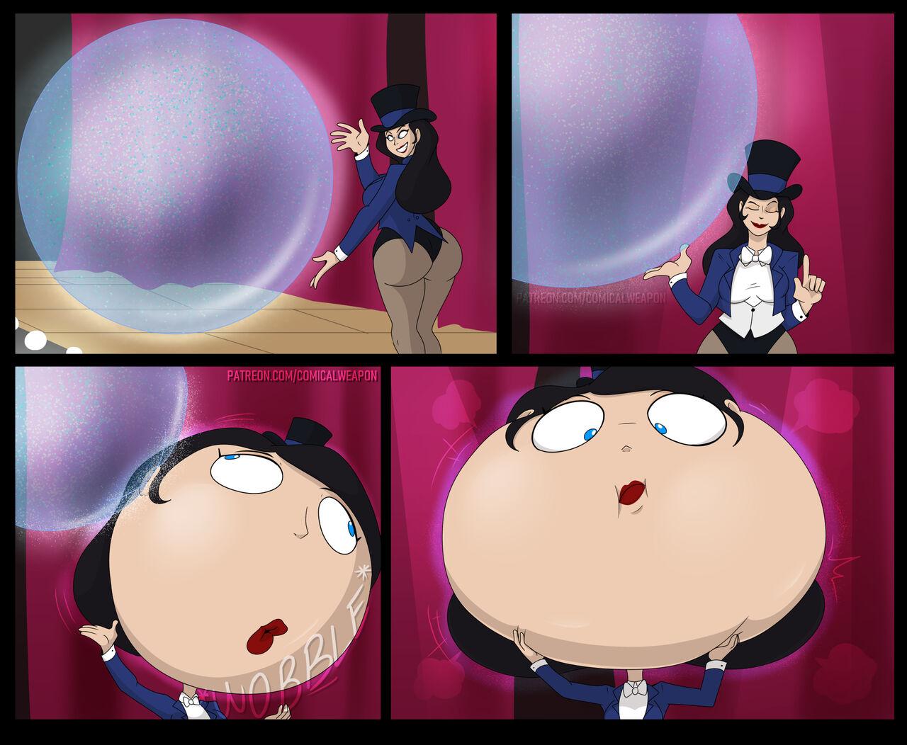 Air Displacement - Zatanna page 1 full