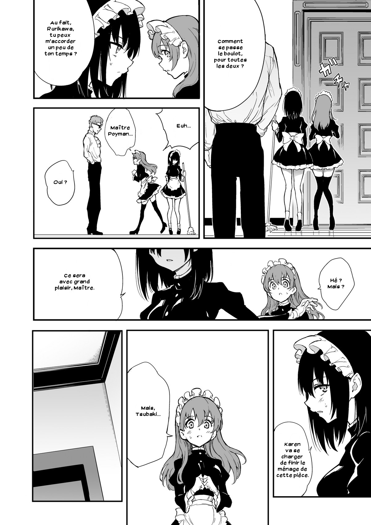 Maid Kyouiku. 4 -Botsuraku Kizoku Rurikawa Tsubaki- page 3 full