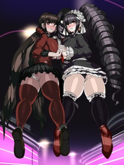 Maki Harukawa & Celestia Ludenberg