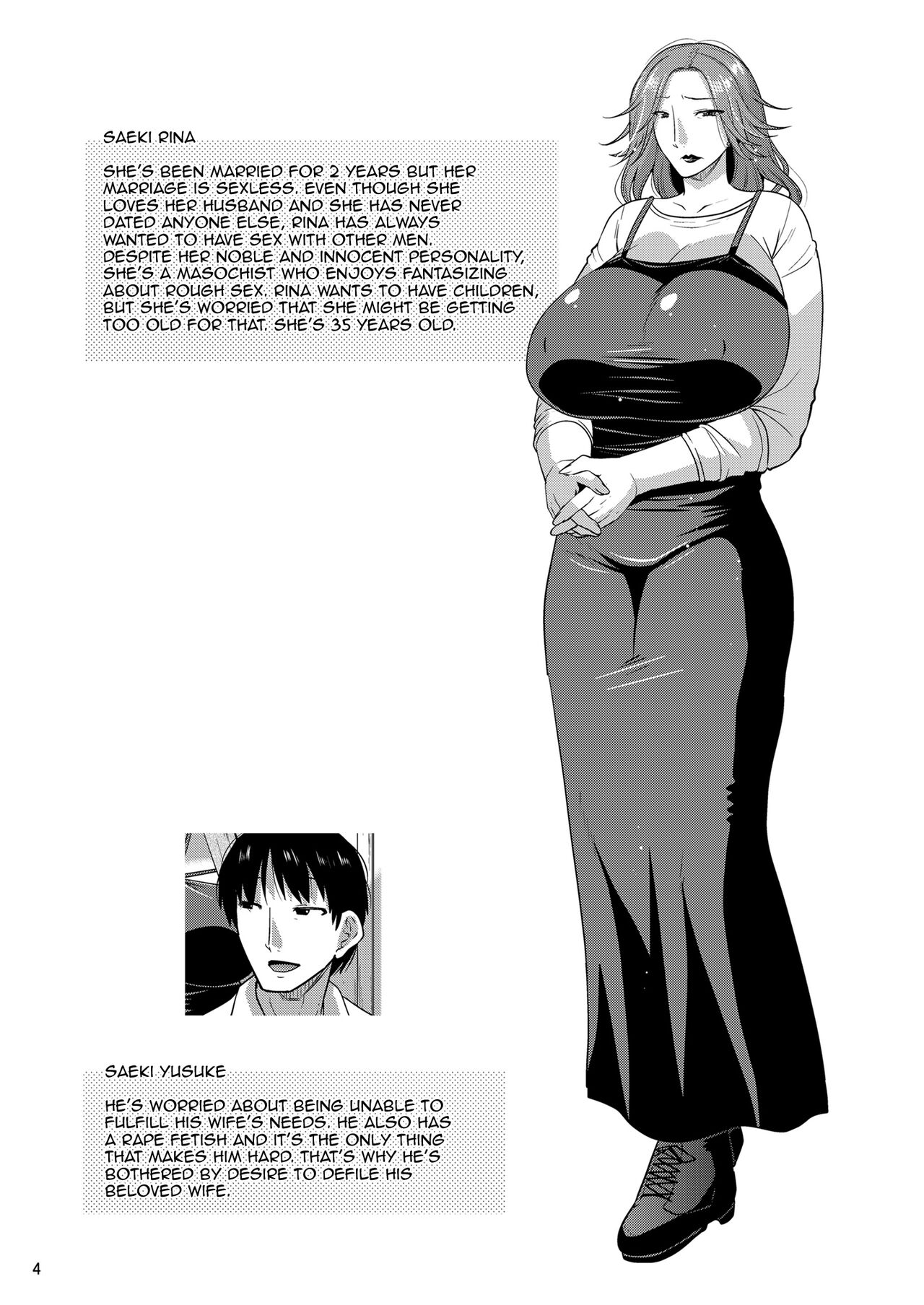 Chijoku ni Harami Datsu Maso Tsuma | The Masochistic Wife Falls To Sexual Humiliaton and Gets Pregnant page 3 full