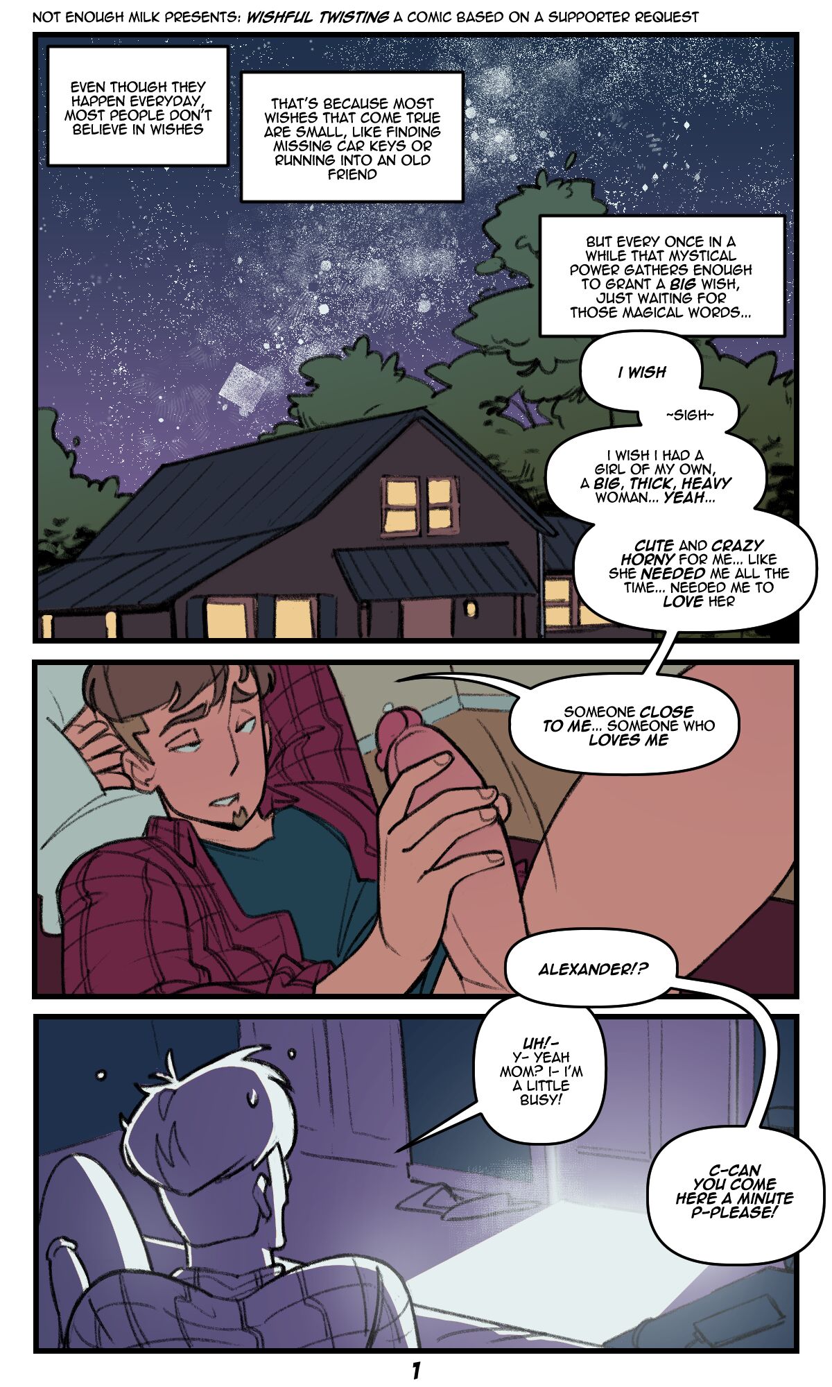 Wishful Twisting page 1 full