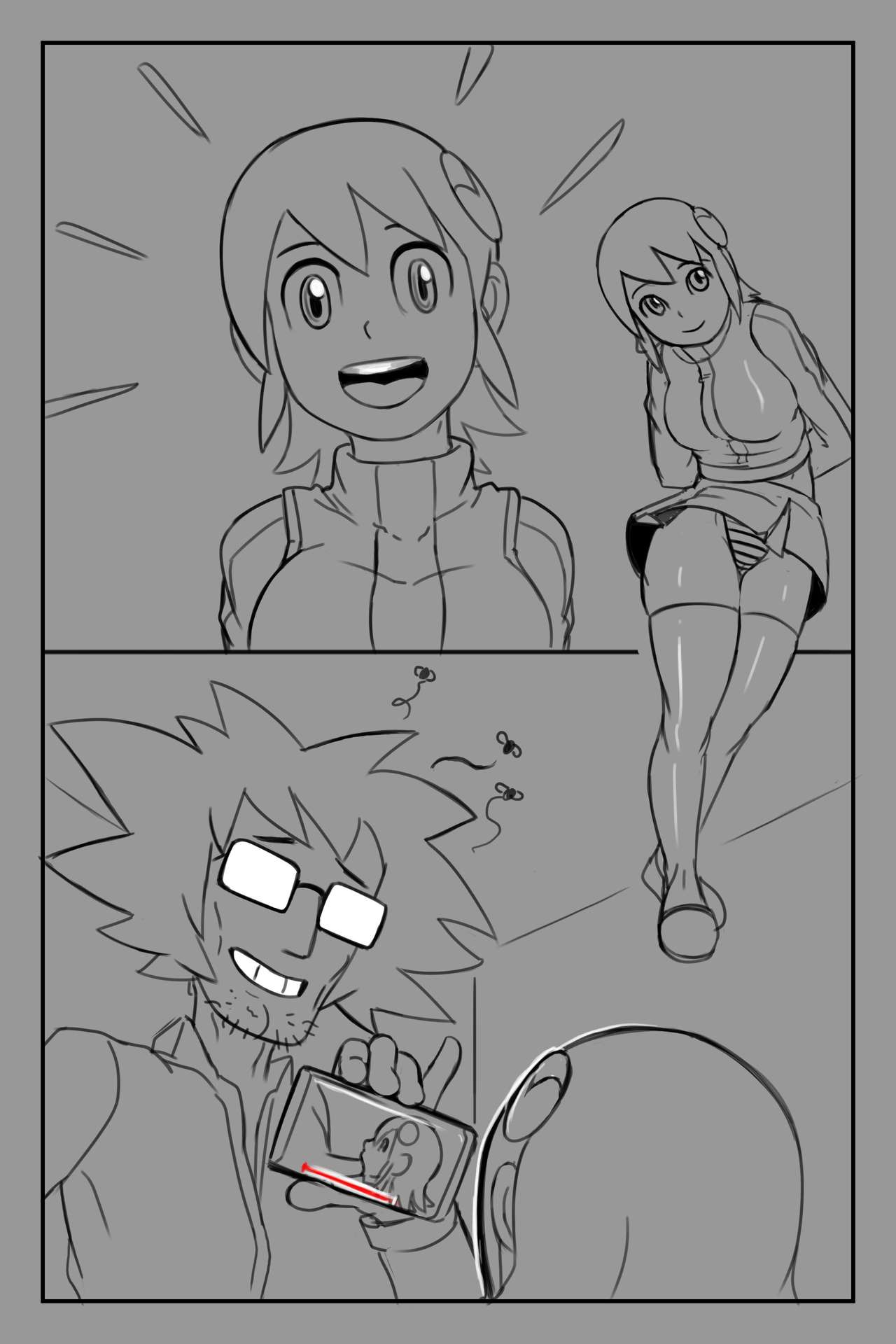 Mega Man Battle Network - Mayl x Higsby page 2 full