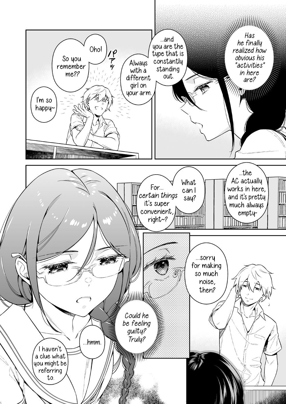 Toshoshitsu no Kedamono-tachi | The Beasts in the Library page 7 full