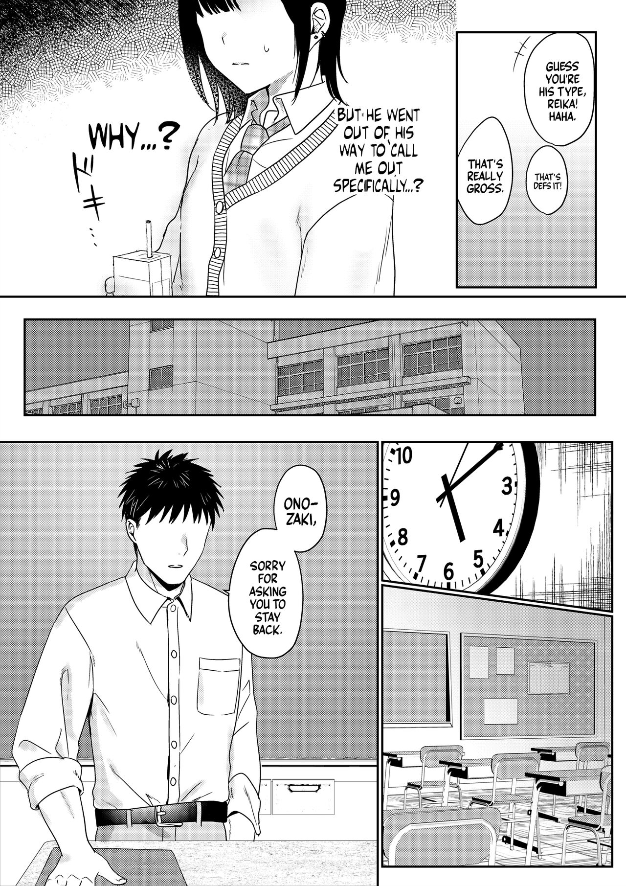 Muttsuri Shojo JK no  Yokubou Kaihou  Ecchi | Closet Pervert JK Virgin Unleashed Her Desire For Sex page 12 full
