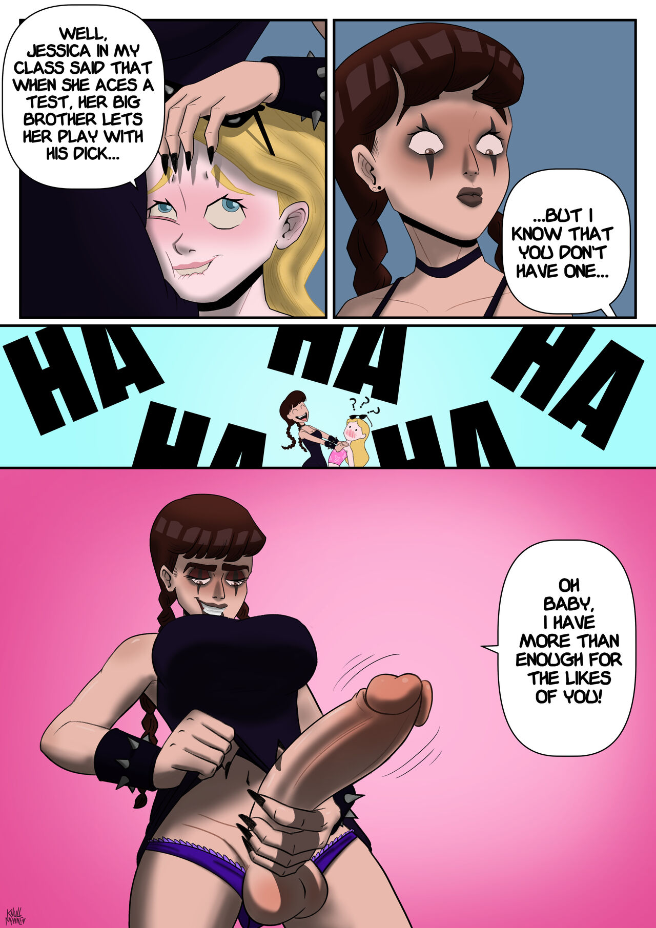 Loli Teen MILF Comic page 2 full
