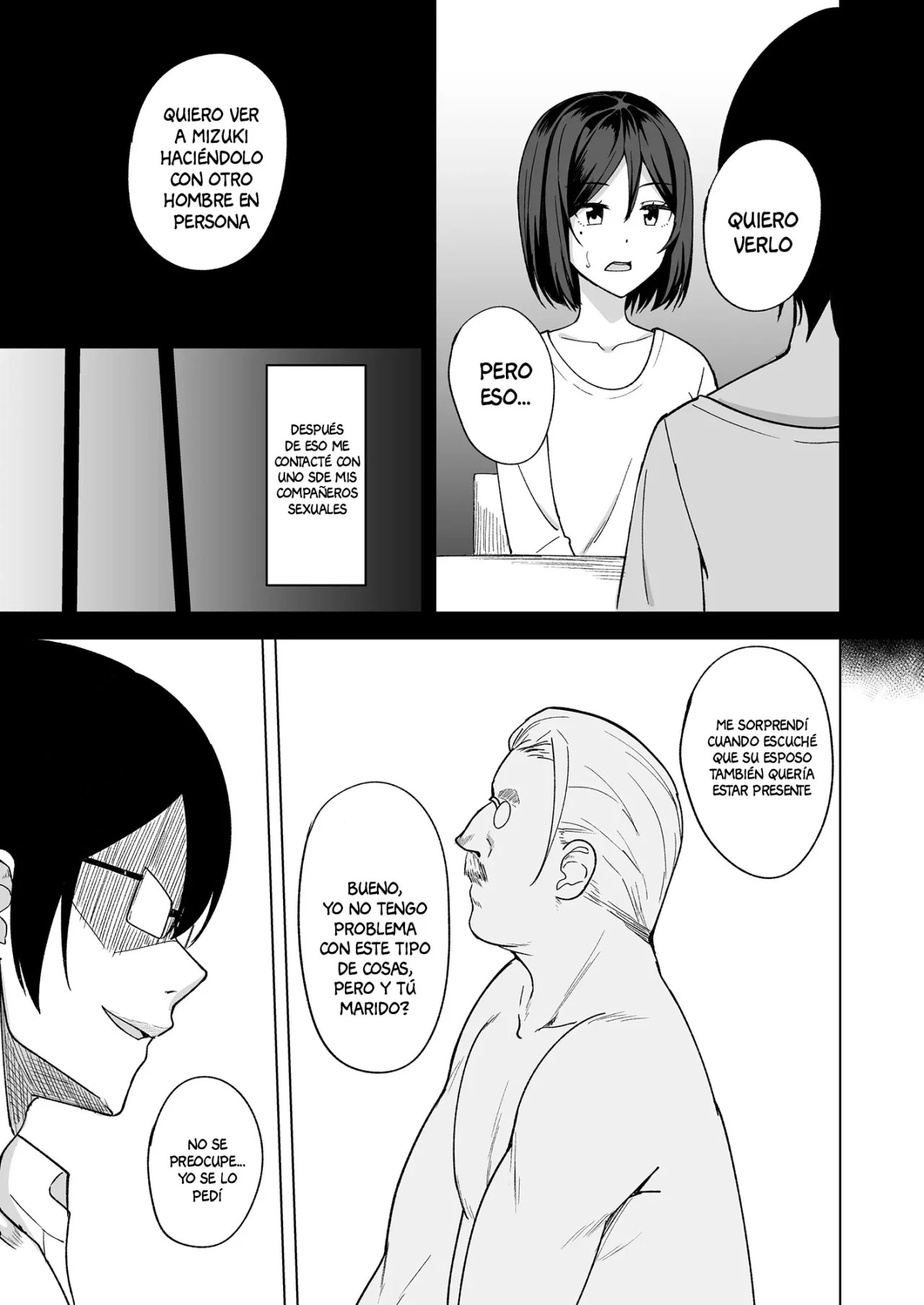 Inran Hitozuma no Uwaki Nikki "Otto no Me no Mae de" | Esposa insatisfecha 05 page 5 full