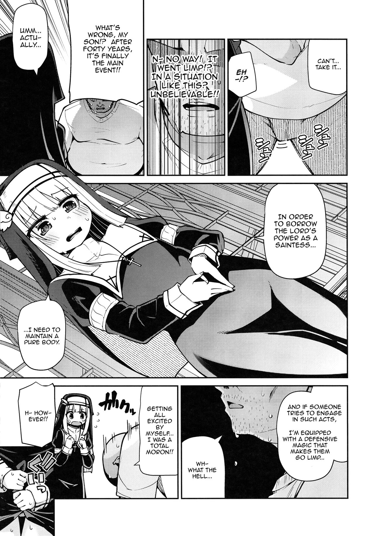Seijo to Slime to Zako Yuusha | The Nun, The Slime and The Weakling Hero page 7 full