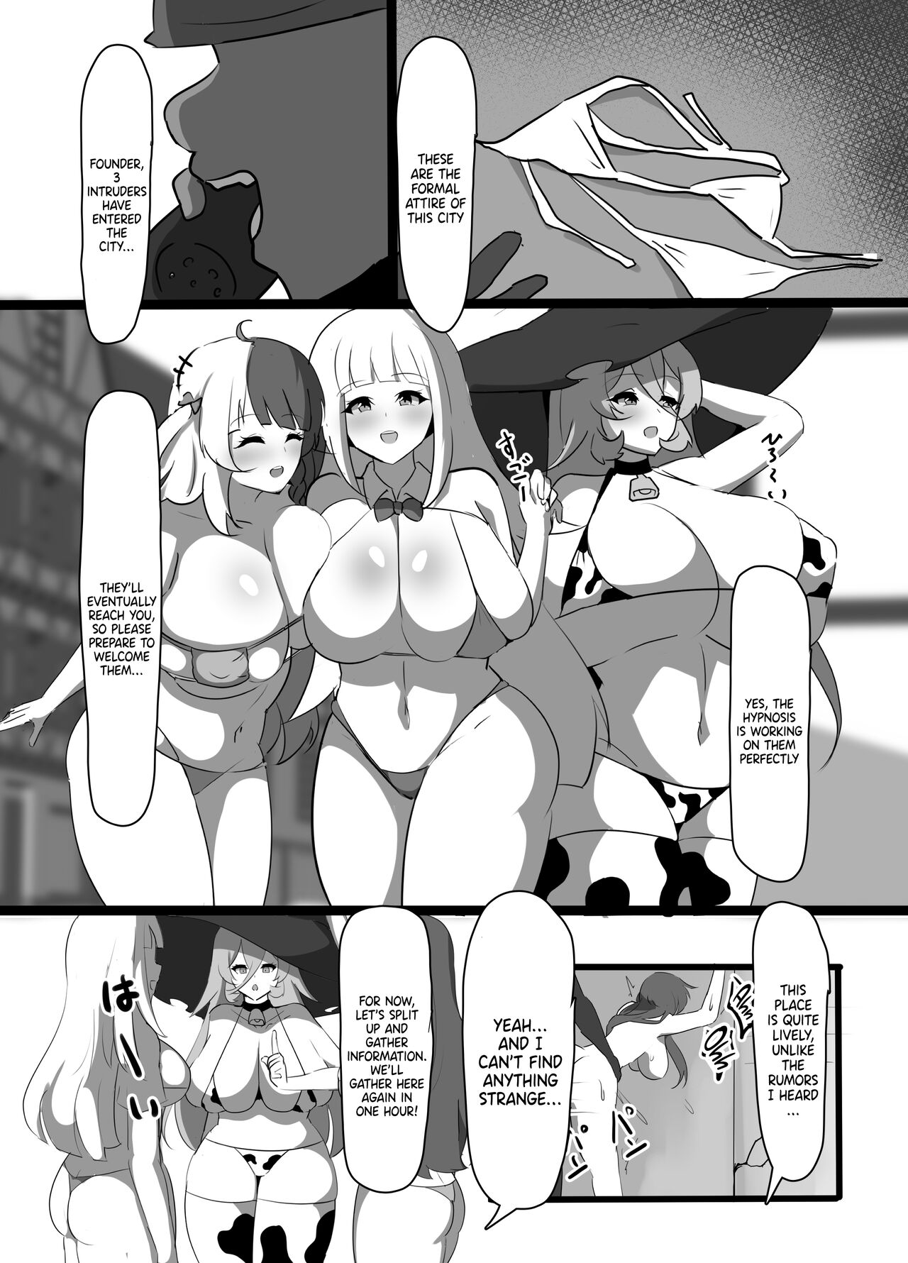 Kyonyuu Party Saimin | Hypnotizing The Huge Breast Party page 7 full
